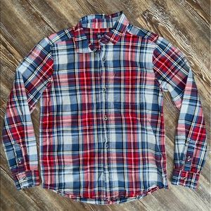 Children’s Place plaid oxford